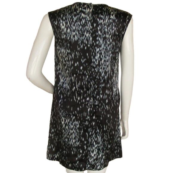 THEORY Mini Dress, 4, Black, Shadrin Block, Silk, Pockets, Sleeveless, - Picture 6 of 10